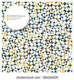 Abstract geometric background. Can be used to design, website layout,  covers, textiles and packaging