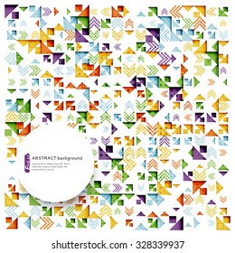 Abstract geometric background. Can be used to design, website layout,  covers, textiles and packaging