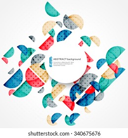 Abstract geometric background. Can be used to design, website layout,  covers, textiles and packaging