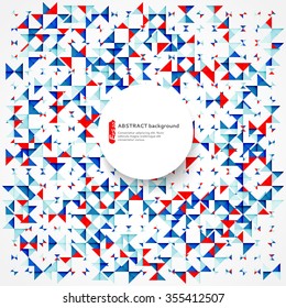 Abstract geometric background. Can be used to design, website layout,  covers, textiles and packaging