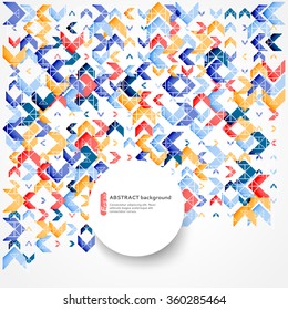 Abstract geometric background. Can be used to design, website layout,  covers, textiles and packaging