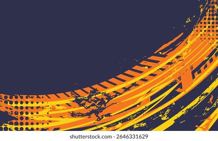 Abstract geometric background for car wrap vinyl sticker