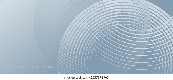 Abstract Geometric Background with Circle Line. Background Modern Pattern for Branding, Social Media, Advertising, Banners, Posters, Cards, Covers. 3D Gradient Tech Design.