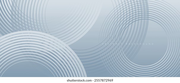 Abstract Geometric Background with Circle Line. Background Modern Pattern for Branding, Social Media, Advertising, Banners, Posters, Cards, Covers. 3D Gradient Tech Design.