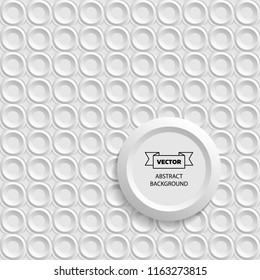 Abstract geometric background with circles.