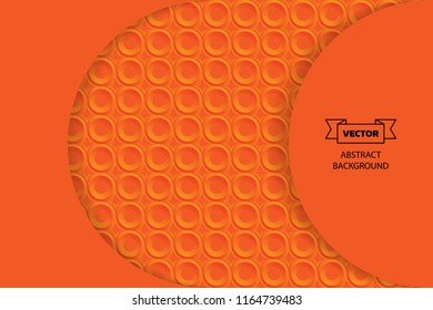 Abstract geometric background with circles.