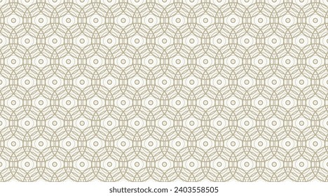 abstract geometric background with circles seamless damask pattern for fabric home wear carpets background surface design packaging vector