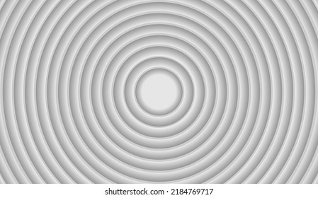 Abstract geometric background, circles shape. White and gray background. Vector illustration
