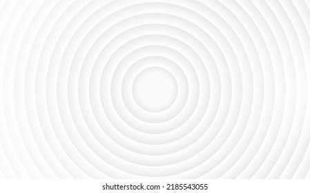 Abstract geometric background, circles shape. White and gray background. Vector illustration