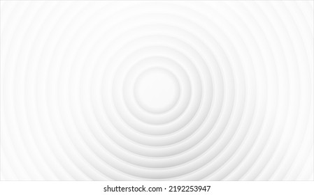 Abstract geometric background, circles shape. White and gray background. Vector illustration