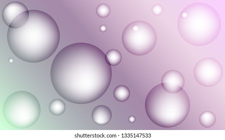 Abstract geometric background with circles. For your design wallpaper, presentation, banner, flyer, cover page, landing page. Vector illustration