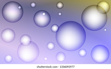 Abstract geometric background with circles. For your design wallpaper, presentation, banner, flyer, cover page, landing page. Vector illustration