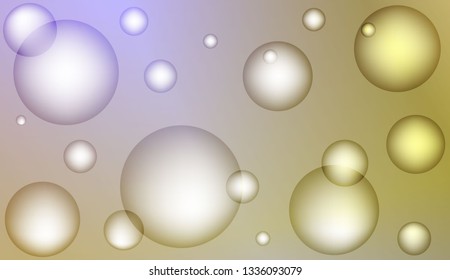 Abstract geometric background with circles. For your design wallpaper, presentation, banner, flyer, cover page, landing page. Vector illustration