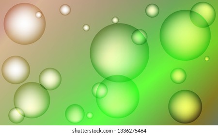 Abstract geometric background with circles. For your design ad, banner, cover page. Vector illustration