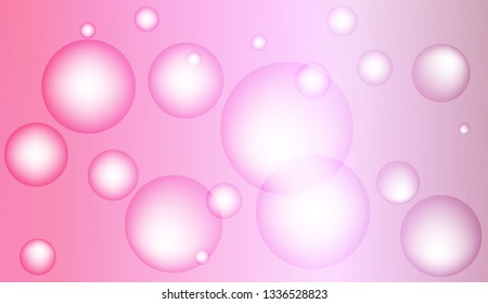 Abstract geometric background with circles. For your design ad, banner, cover page. Vector illustration