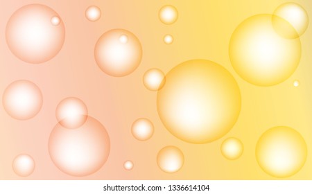 Abstract geometric background with circles. For your design wallpaper, presentation, banner, flyer, cover page, landing page. Vector illustration