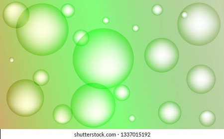 Abstract geometric background with circles. For your design wallpaper, presentation, banner, flyer, cover page, landing page. Vector illustration