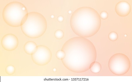 Abstract geometric background with circles. For your design wallpaper, presentation, banner, flyer, cover page, landing page. Vector illustration