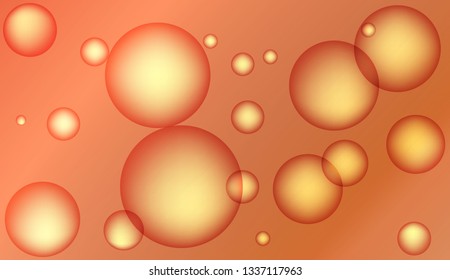 Abstract geometric background with circles. For your design ad, banner, cover page. Vector illustration