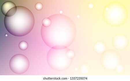 Abstract geometric background with circles. For your design wallpaper, presentation, banner, flyer, cover page, landing page. Vector illustration