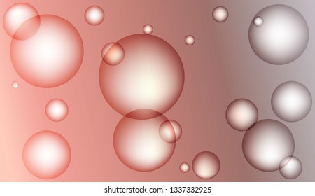 Abstract geometric background with circles. For your design ad, banner, cover page. Vector illustration