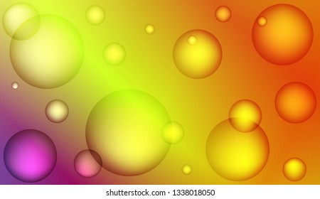 Abstract geometric background with circles. For your design wallpaper, presentation, banner, flyer, cover page, landing page. Vector illustration
