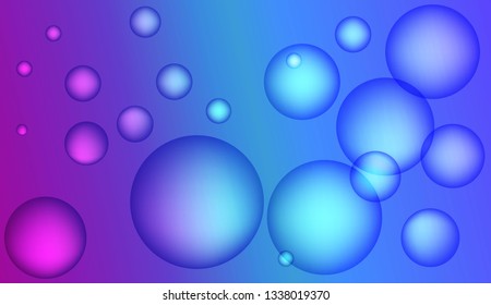 Abstract geometric background with circles. For your design wallpaper, presentation, banner, flyer, cover page, landing page. Vector illustration