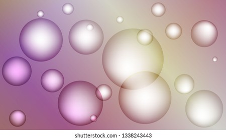 Abstract geometric background with circles. For your design wallpaper, presentation, banner, flyer, cover page, landing page. Vector illustration