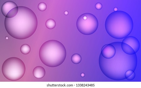 Abstract geometric background with circles. For your design ad, banner, cover page. Vector illustration