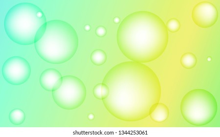 Abstract geometric background with circles. For your design wallpaper, presentation, banner, flyer, cover page, landing page. Vector illustration