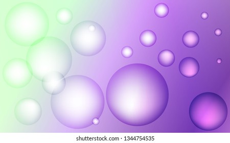 Abstract geometric background with circles. For your design ad, banner, cover page. Vector illustration