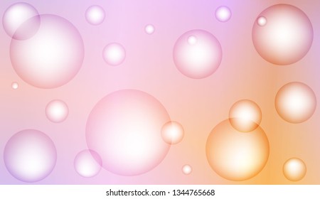 Abstract geometric background with circles. For your design ad, banner, cover page. Vector illustration
