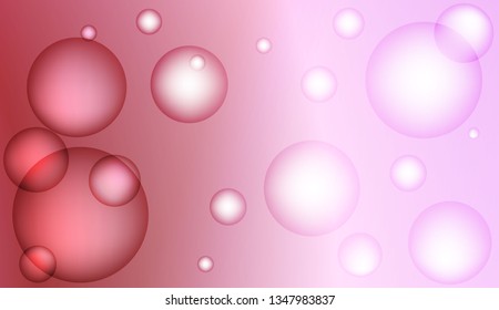Abstract geometric background with circles. For your design wallpaper, presentation, banner, flyer, cover page, landing page. Vector illustration