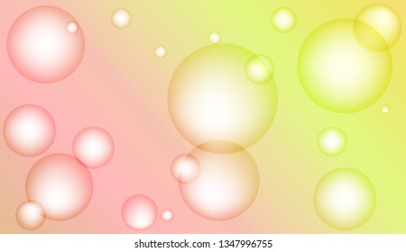 Abstract geometric background with circles. For your design ad, banner, cover page. Vector illustration