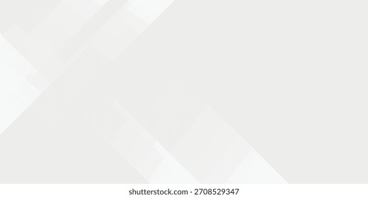 Abstract geometric background with a clean and modern design. Features subtle diagonal stripes and shapes in shades of white and light gray, creating a minimalist texture.