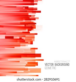 Abstract geometric background with color lines. Vector illustration. Brochure design