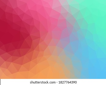 Fondo geométrico abstracto. fondo abstracto del vector del tema de color