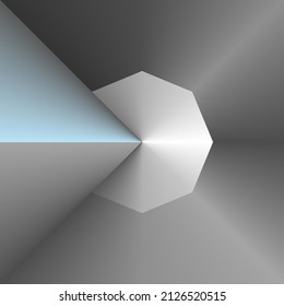 abstract geometric background with colored halftones and gradients