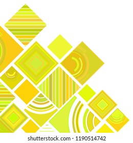 abstract geometric background with abstract colored rhombuses and lines, vector