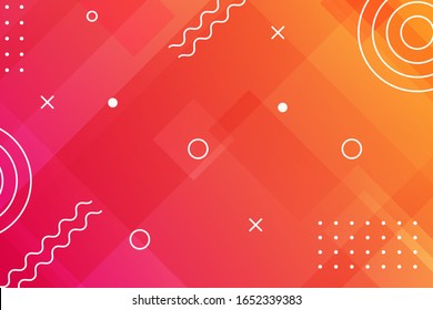 Abstract geometric background. Colorful dynamic shapes. EPS 10 stock vector