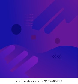 Abstract geometric background colorful gradient color suitable for presentation designs, websites, banners, wallpapers, brochures and posters
