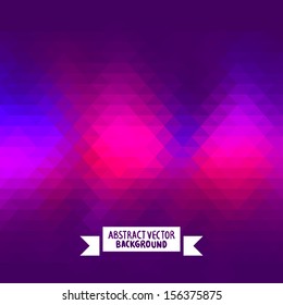 Abstract geometric background. colorful Abstract background illustration for your design triangle