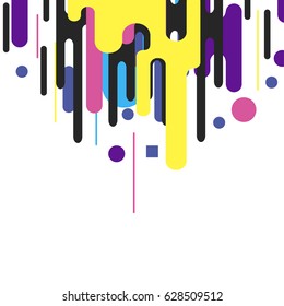 Abstract geometric background. Colorful image.