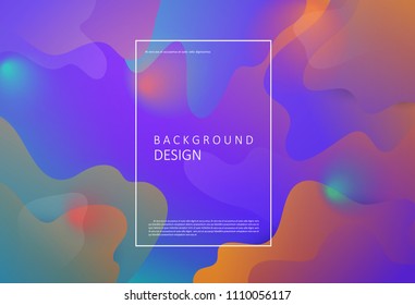 Abstract geometric background. Colorful shapes composition. Eps10 vector format