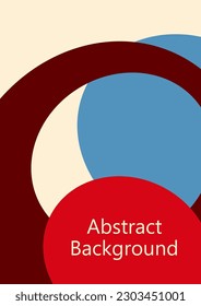 Abstract geometric background with colorful shapes. Corporate design. Template for poster, banner, business card, postcard. Vector illustration