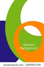 Abstract geometric background with colorful shapes. Corporate design. Template for poster, banner, business card, postcard. Vector illustration