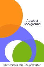 Abstract geometric background with colorful shapes. Corporate design. Template for poster, banner, business card, postcard. Vector illustration