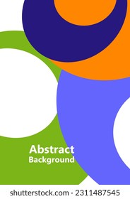 Resumen del fondo geométrico con formas coloridas. Diseño corporativo. Plantilla para afiches, banner, tarjeta de visita, postal. Ilustración del vector