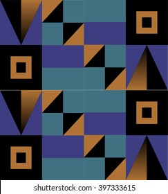 Abstract, geometric background, colorful, spectrum. Simple geometrical shapes such as a triangle, a sphere, a square, a rectangle. modern background. Web trend screensaver. Modern pattern