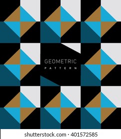 Abstract, geometric background, colorful, spectrum. Simple geometrical shapes such as a triangle, a sphere, a square, a rectangle. modern background. Web trend screensaver. Modern pattern